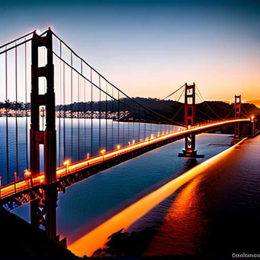 "Golden Gate Bridge" midjourney prompt for custom image creation - Socialdraft