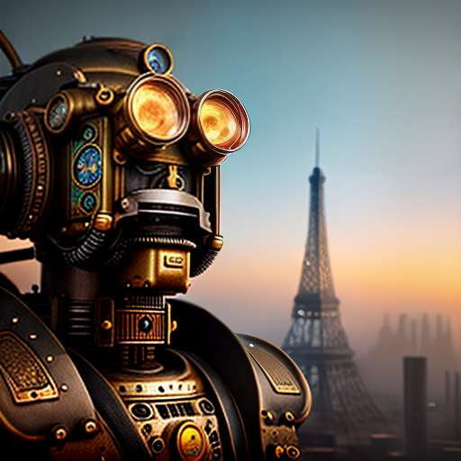 Steampunk Robot Portrait Midjourney Prompt: Get a Customizable Text-to-Image Model - Socialdraft