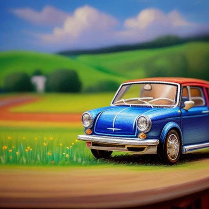 Midjourney Customizable Miniature Car Prompts - Socialdraft