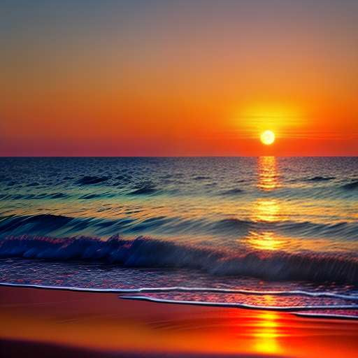 "Create Your Own Seaside Sunset Masterpiece with Midjourney" - Socialdraft