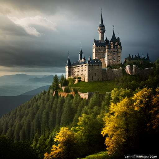 Castle View Midjourney Prompt: Create Your Own Majestic Fortress - Socialdraft