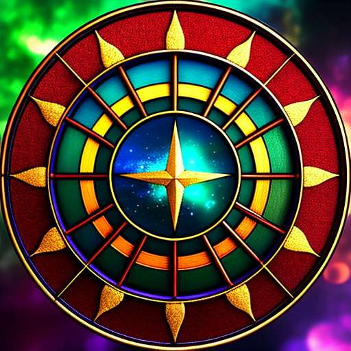 Aquarius Stained Glass Midjourney Prompt: Create Your Own Zodiac Art - Socialdraft
