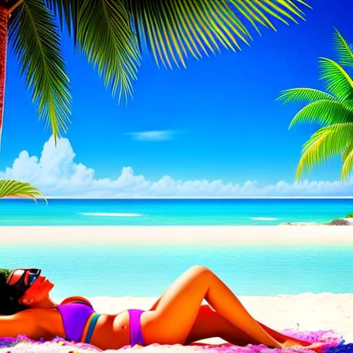 Beach Babe Bikini Midjourney Prompt for Image Generation - Socialdraft