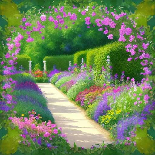 Midjourney Flower Garden Landscapes - Create Your Own Botanical Masterpiece - Socialdraft
