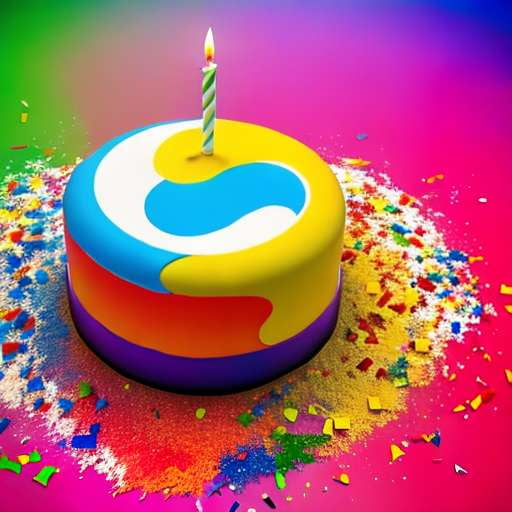"Customizable Birthday Cake Sundae Midjourney Prompt" - Socialdraft