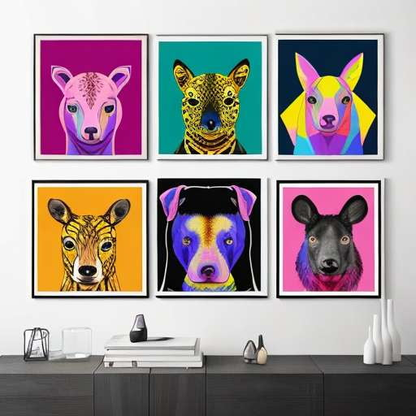 Midjourney Animal Posters for Unique Wall Art - Socialdraft