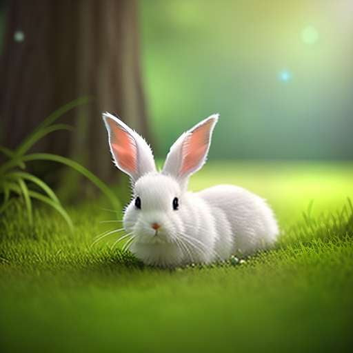 Bunny Forest Adventure Midjourney Prompt | Customizable Rabbit Midjourney Creation - Socialdraft