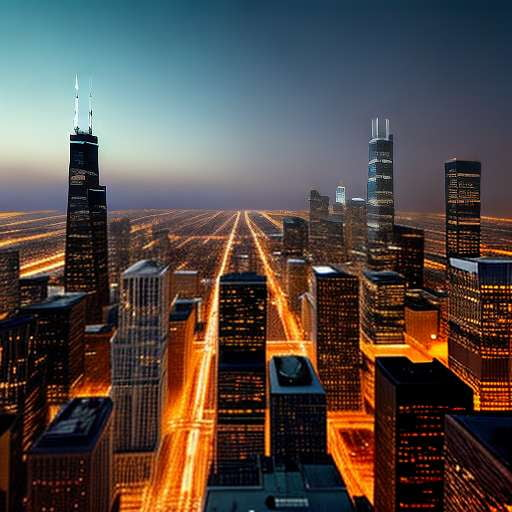 "Chicago Skyline Midjourney Prompt: Create a Stunning Cityscape" - Socialdraft