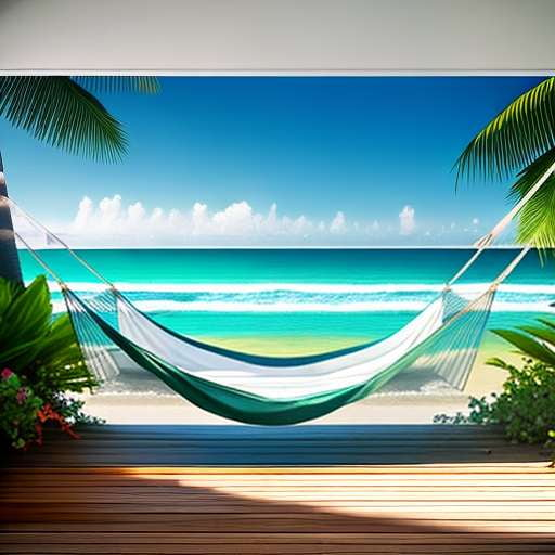 Beach Hammock Midjourney Image Generator for Relaxation and Vacation Vibes - Socialdraft