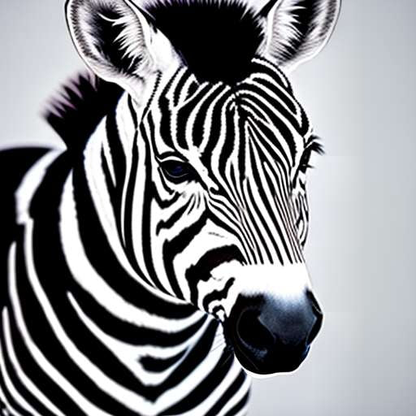 Zebra in a Bow Tie Midjourney Image Prompt - Socialdraft