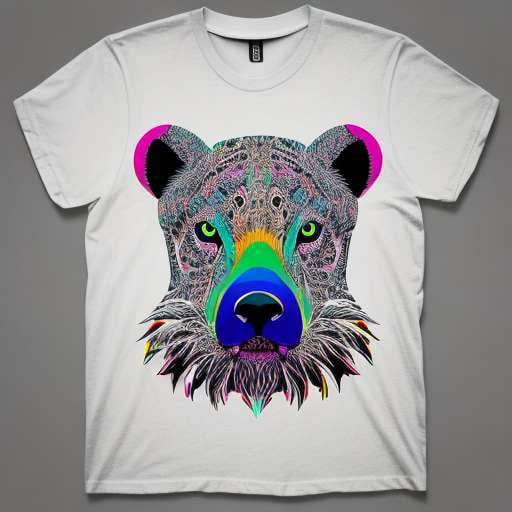 Midjourney Animal T-shirt with Intricate Patterns - Socialdraft