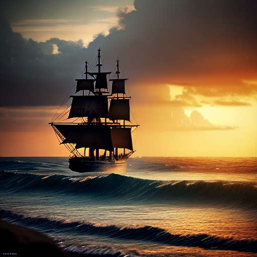 "Build Your Own Pirate Adventure with our Pirate Ship Midjourney Prompt" - Socialdraft