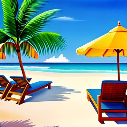 Beach Vibes Midjourney Prompt - Create Your Dream Getaway - Socialdraft