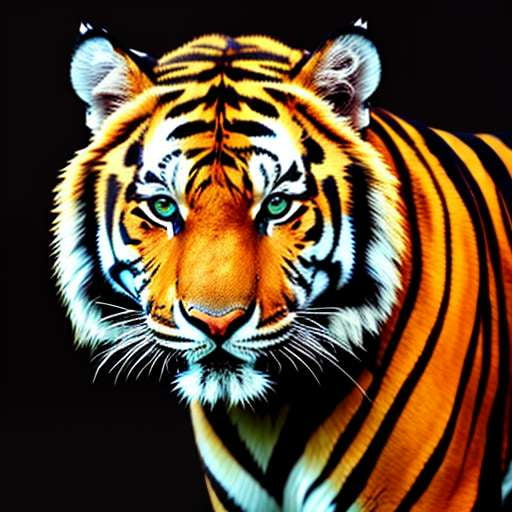 "Create Your Own Malayan Tiger Artwork: Midjourney Prompt" - Socialdraft