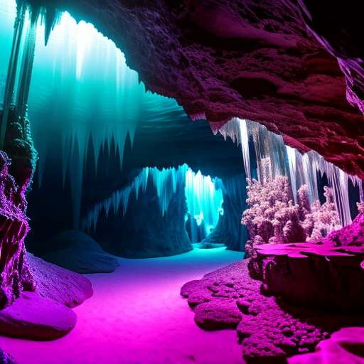 Crystal Caverns Midjourney: Create Your Own Stunning Crystal Cave Scenes - Socialdraft