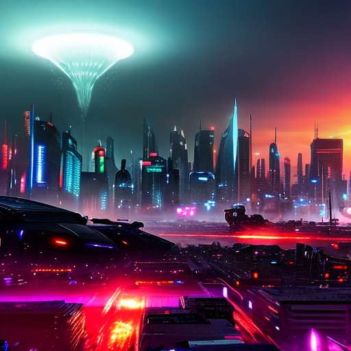 Alien Invasion - Customizable Midjourney Prompts for Epic Sci-Fi Artwork - Socialdraft