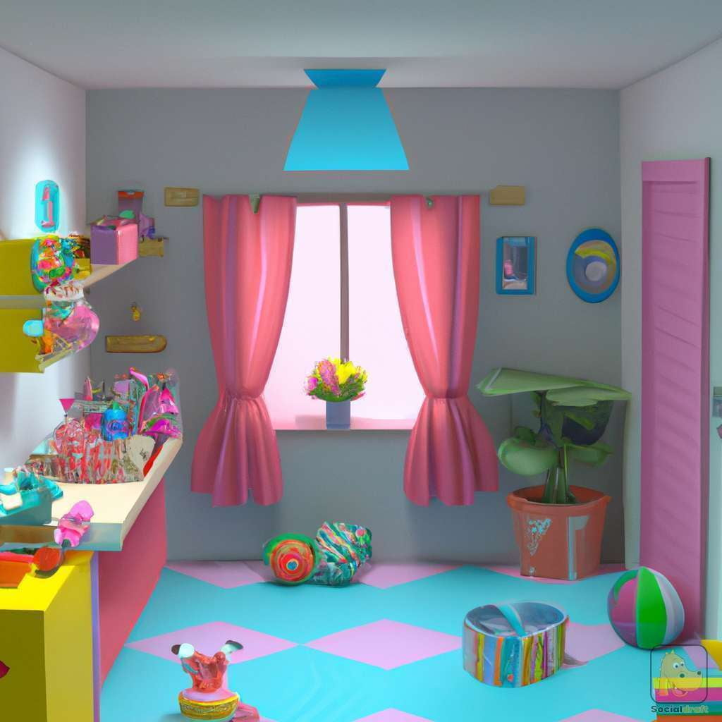 Cute 3D Cartoon Rooms - Socialdraft