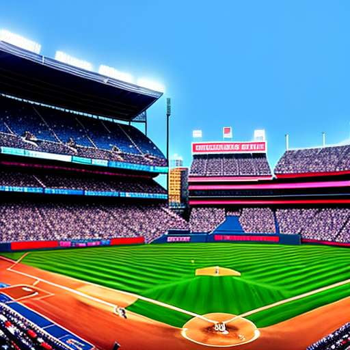 Baseball Ball Field Is Shown At Night In A Baseball Stadium Background, Yankee  Stadium, Hd Photography Photo, Atmosphere Background Image And Wallpaper  for Free Download