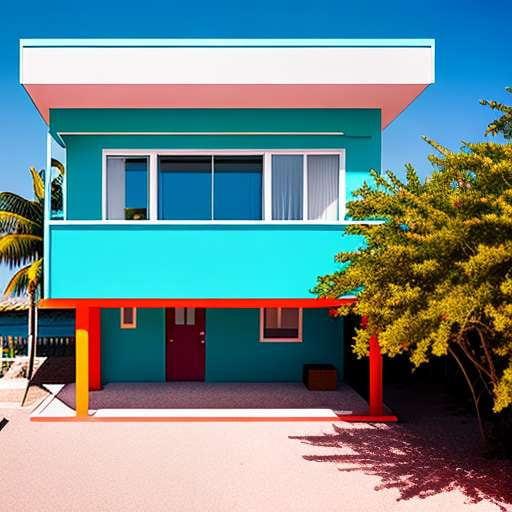 Paloma Beach House Midjourney Prompts - Create your own Coastal Getaway - Socialdraft