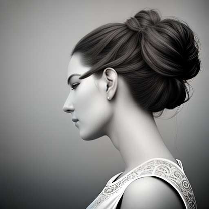 "Create Your Own Top Knot Hair Portrait with Midjourney Prompt Generator" - Socialdraft