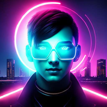 Neon Portrait Midjourney Prompts - Customizable and Unique! - Socialdraft