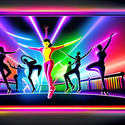 Electric Boogaloo Midjourney Prompt - Customizable Hip Hop Dance Moves Image Generator - Socialdraft