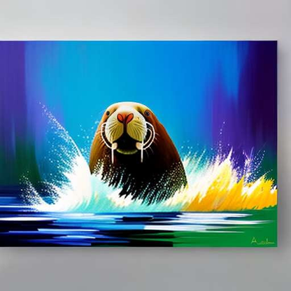 "Whimsical Walrus" Midjourney Prompt for Unique Image Creation - Socialdraft