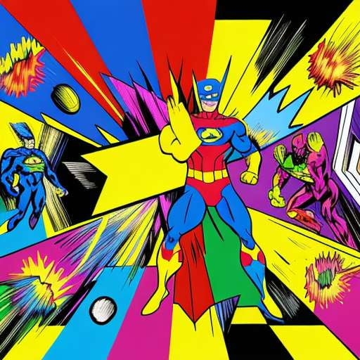 Customizable Superhero Digital Cartoons Midjourney Prompts for Creative Art Projects - Socialdraft