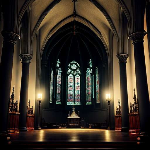 Gothic Church Midjourney Prompt for Dark and Creepy Artwork - Socialdraft