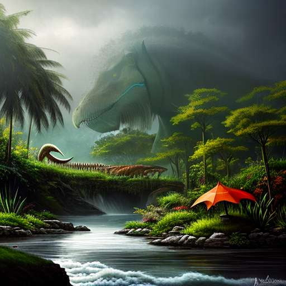 Jurassic Park Midjourney Prompts: Create your own Dino Adventure! - Socialdraft