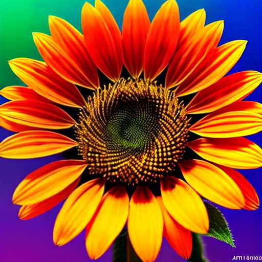 "Modern Sunflower" Midjourney Prompt: Unique Customizable Art Prompt for DIY Creations - Socialdraft