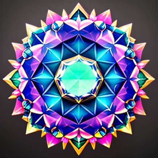 "Customizable Gemstone Art Midjourney Prompt - Create Your Own One-of-a-Kind Masterpiece" - Socialdraft