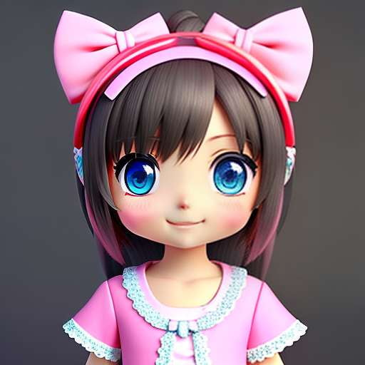 Kawaii 3D Anime Character Creator - Midjourney Prompt - Socialdraft