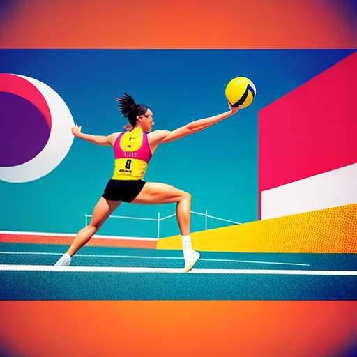 Beach Volleyball Midjourney: Create Your Own Game Scene - Socialdraft