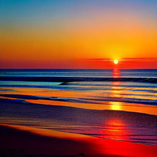 "Customizable Beach Sunrise Midjourney Prompt for Stunning Image Generation" - Socialdraft