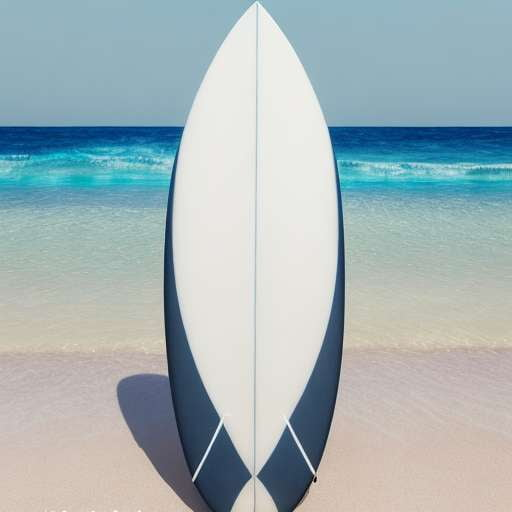 Surfboard Design Midjourney Prompt - Customizable and Unique Product Photo - Socialdraft