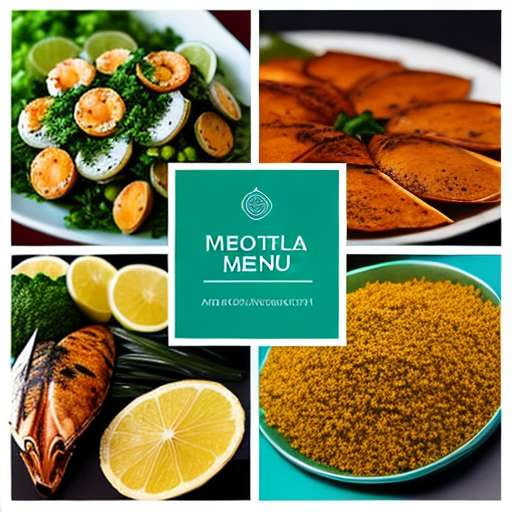 Algerian Seafood Menu Card Midjourney Prompts - Socialdraft