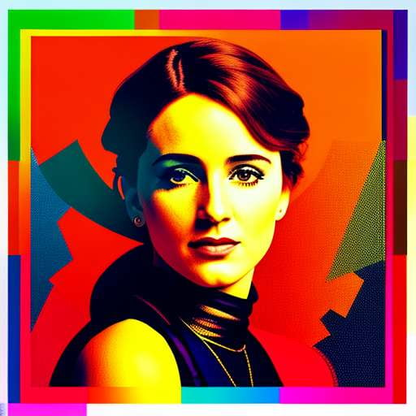 Pop Art Collage Portrait Prompt - Midjourney Image Generator - Socialdraft