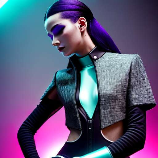 Dystopian Cyberpunk Wardrobe - Midjourney Image Prompts - Socialdraft