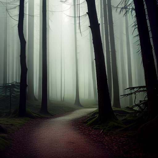 Haunted Forest Midjourney Prompt: Create Your Own Spooky Masterpiece - Socialdraft