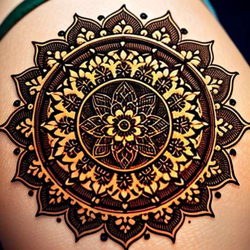 Henna Tattoo Midjourney Creator - Socialdraft