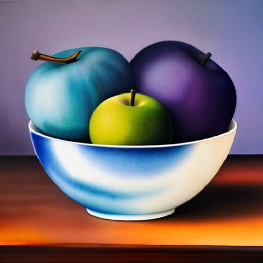 "Custom Glazed Ceramic Fruit Bowl Midjourney Prompt" - Socialdraft