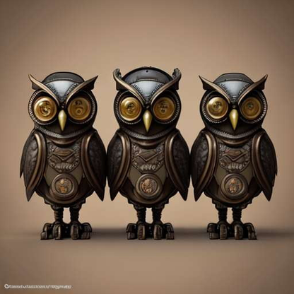 "Custom Steampunk Owl Avatars - Unique and Whimsical Midjourney Prompts" - Socialdraft