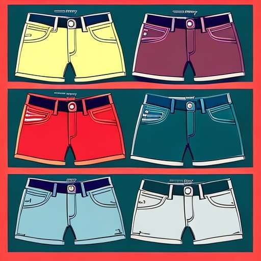 Midjourney Customizable Shorts for Unique Summer Style - Socialdraft