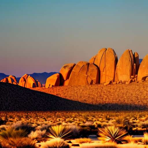 Mojave Desert Midjourney Prompt: Unique Customizable Landscape Art - Socialdraft