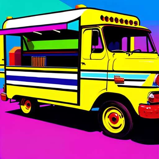 Food Truck Art MidJourney Prompt - Generate Custom Images for Your Food Truck Business - Socialdraft