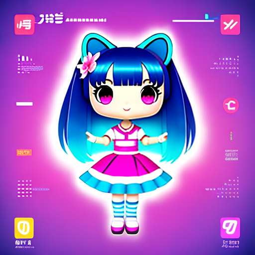 Kawaii Anime Dance Midjourney Prompt: Customizable Text-to-Image Output - Socialdraft