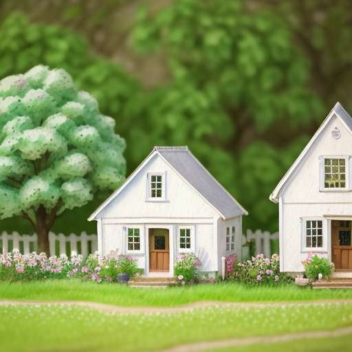 Country Miniature Farm Buildings for DIY Creations with Midjourney Prompts - Socialdraft
