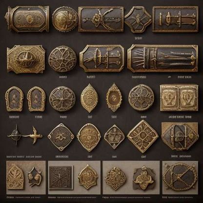 Fantasy Game Assets - Weapons and Armor - Socialdraft