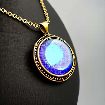 "Ethereal Enamel Necklace Midjourney Prompt: Create Your Own Dreamy Custom Design" - Socialdraft
